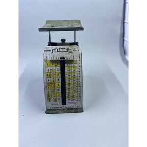 Antique 1949 MITE postal scale by B-T ‎ Co. Milwaukee Wis.